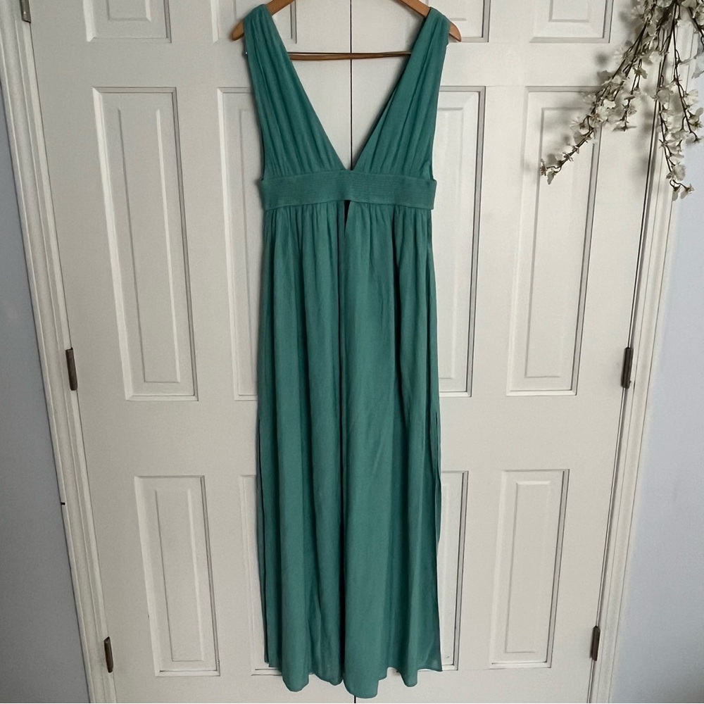SALE!!Beautiful sky Teal Maxi Dress by Lush NWT! - Picture 2 of 6